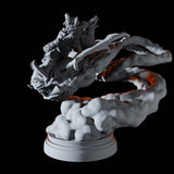 Flying Goblin Bombardier C Miniature for Dungeons and Dragons, Pathfinder or other TTRPGs