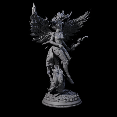 Flying Harpy Miniature for Dungeons and Dragons, Pathfinder or other TTRPGs