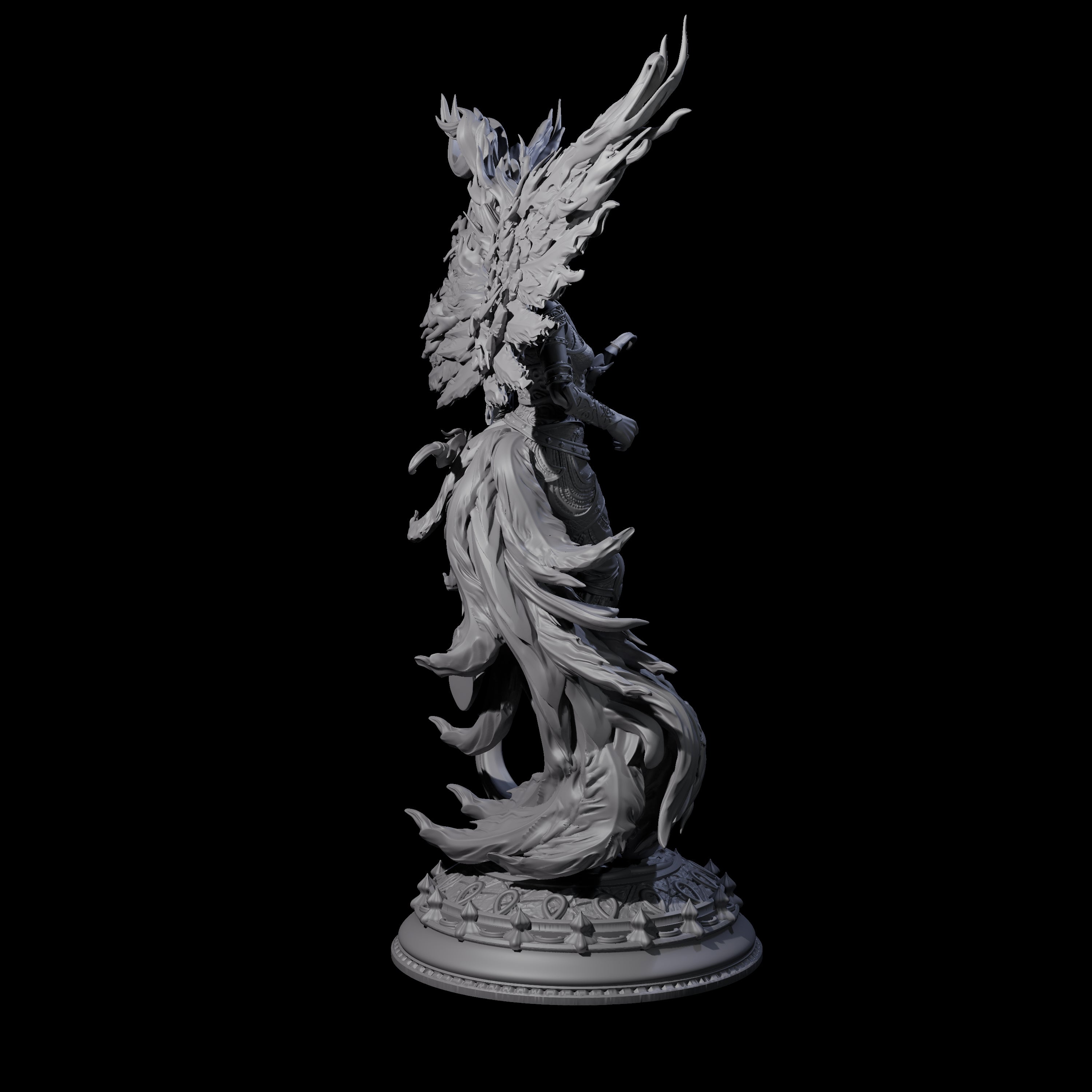 Flying Harpy Miniature for Dungeons and Dragons, Pathfinder or other TTRPGs