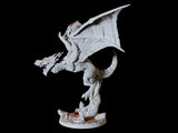 Flying Lizard Miniature for Dungeons and Dragons, Pathfinder or other TTRPGs