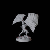 Flying Spined Devil Miniature for Dungeons and Dragons, Pathfinder or other TTRPGs