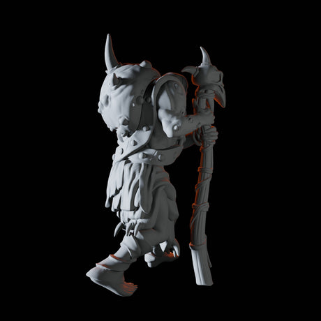 Fomorian Mage B Miniature for Dungeons and Dragons, Pathfinder or other TTRPGs