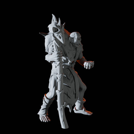 Fomorian Mage C Miniature for Dungeons and Dragons, Pathfinder or other TTRPGs