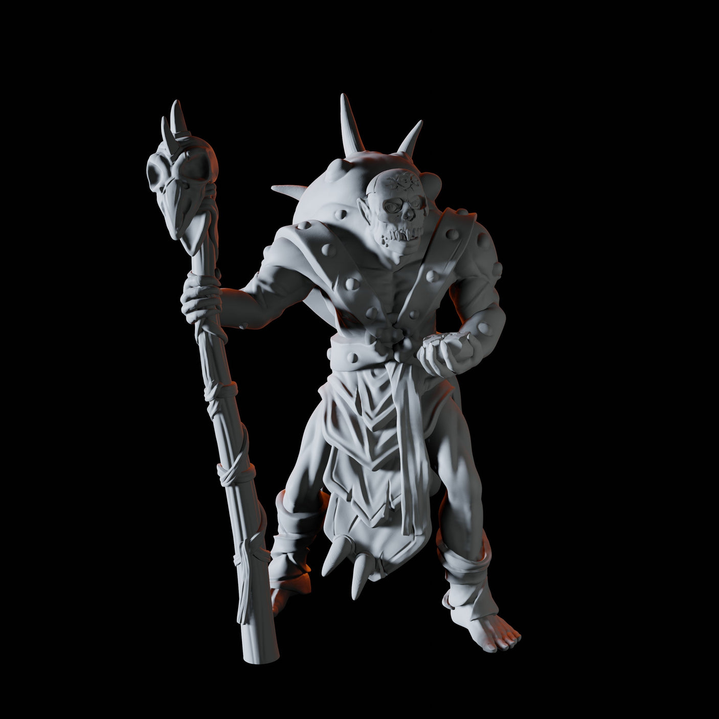 Fomorian Mage C Miniature for Dungeons and Dragons, Pathfinder or other TTRPGs