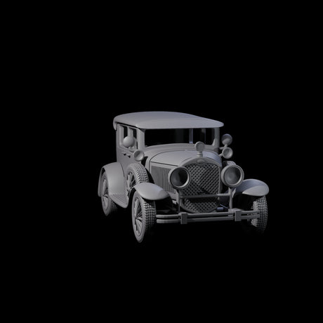 Ford Model A Car Miniature for Dungeons and Dragons, Pathfinder or other TTRPGs
