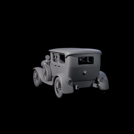 Ford Model A Car Miniature for Dungeons and Dragons, Pathfinder or other TTRPGs