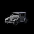 Ford Model A Car Miniature for Dungeons and Dragons, Pathfinder or other TTRPGs