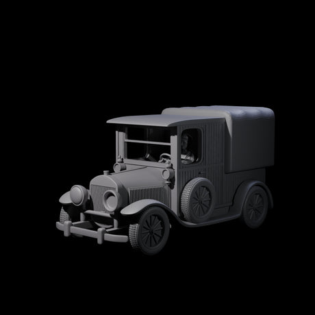 Ford Model T Truck Miniature for Dungeons and Dragons, Pathfinder or other TTRPGs