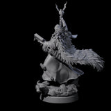 Forest Archmage Miniature for Dungeons and Dragons, Pathfinder or other TTRPGs