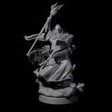 Forest Archmage Miniature for Dungeons and Dragons, Pathfinder or other TTRPGs
