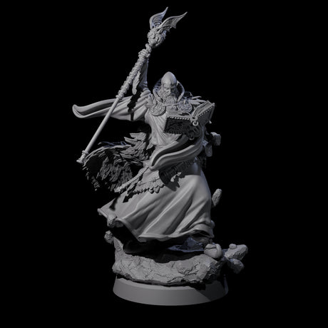 Forest Archmage Miniature for Dungeons and Dragons, Pathfinder or other TTRPGs