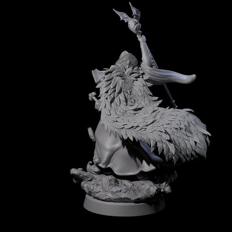 Forest Archmage Miniature for Dungeons and Dragons, Pathfinder or other TTRPGs
