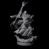 Forest Archmage Miniature for Dungeons and Dragons, Pathfinder or other TTRPGs