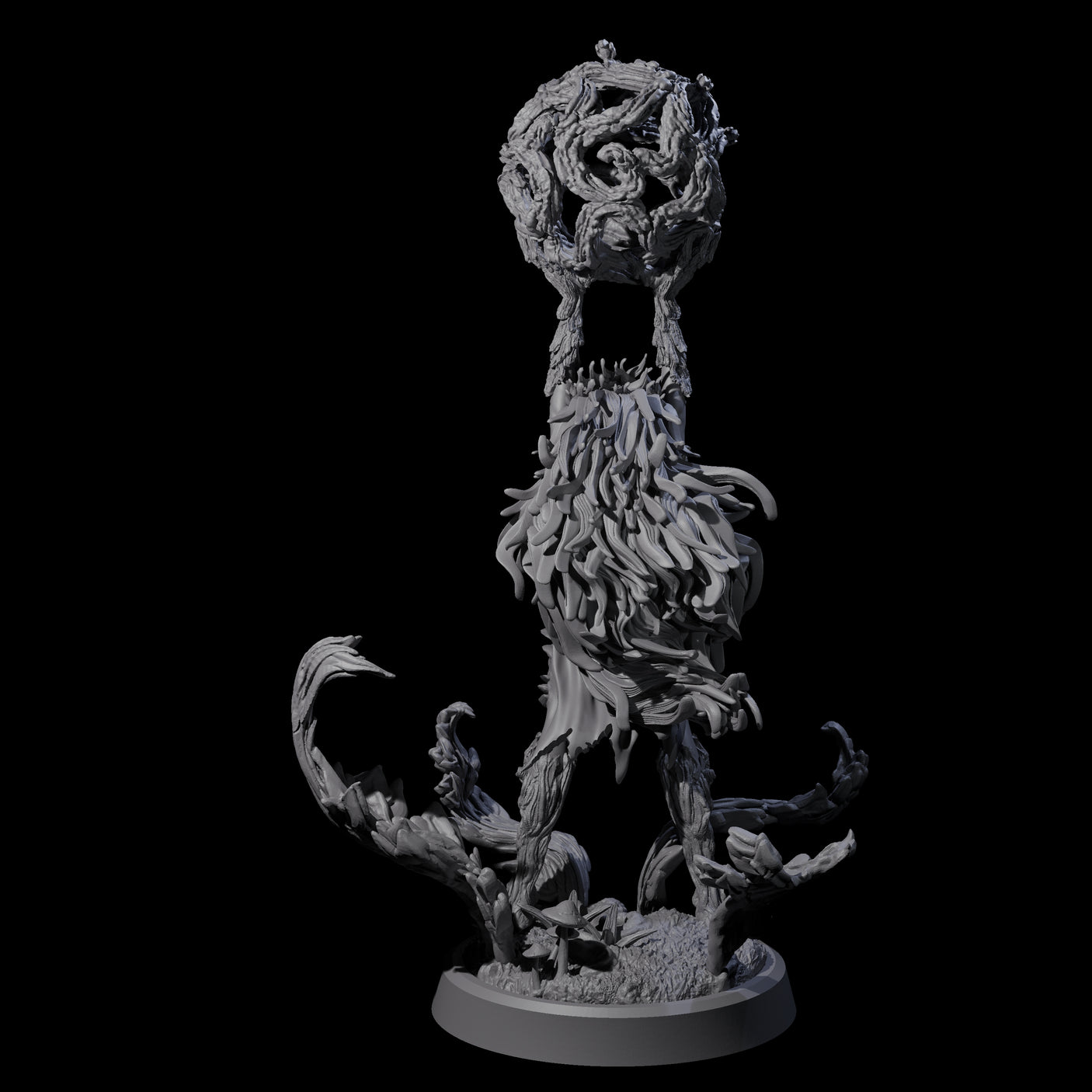 Forest Defending Dryad B Miniature for Dungeons and Dragons, Pathfinder or other TTRPGs