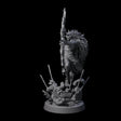 Forest Defending Dryad C Miniature for Dungeons and Dragons, Pathfinder or other TTRPGs