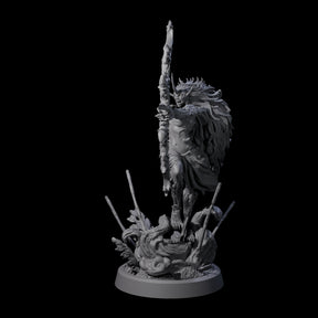 Forest Defending Dryad C Miniature for Dungeons and Dragons, Pathfinder or other TTRPGs