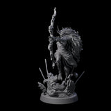 Forest Defending Dryad C Miniature for Dungeons and Dragons, Pathfinder or other TTRPGs