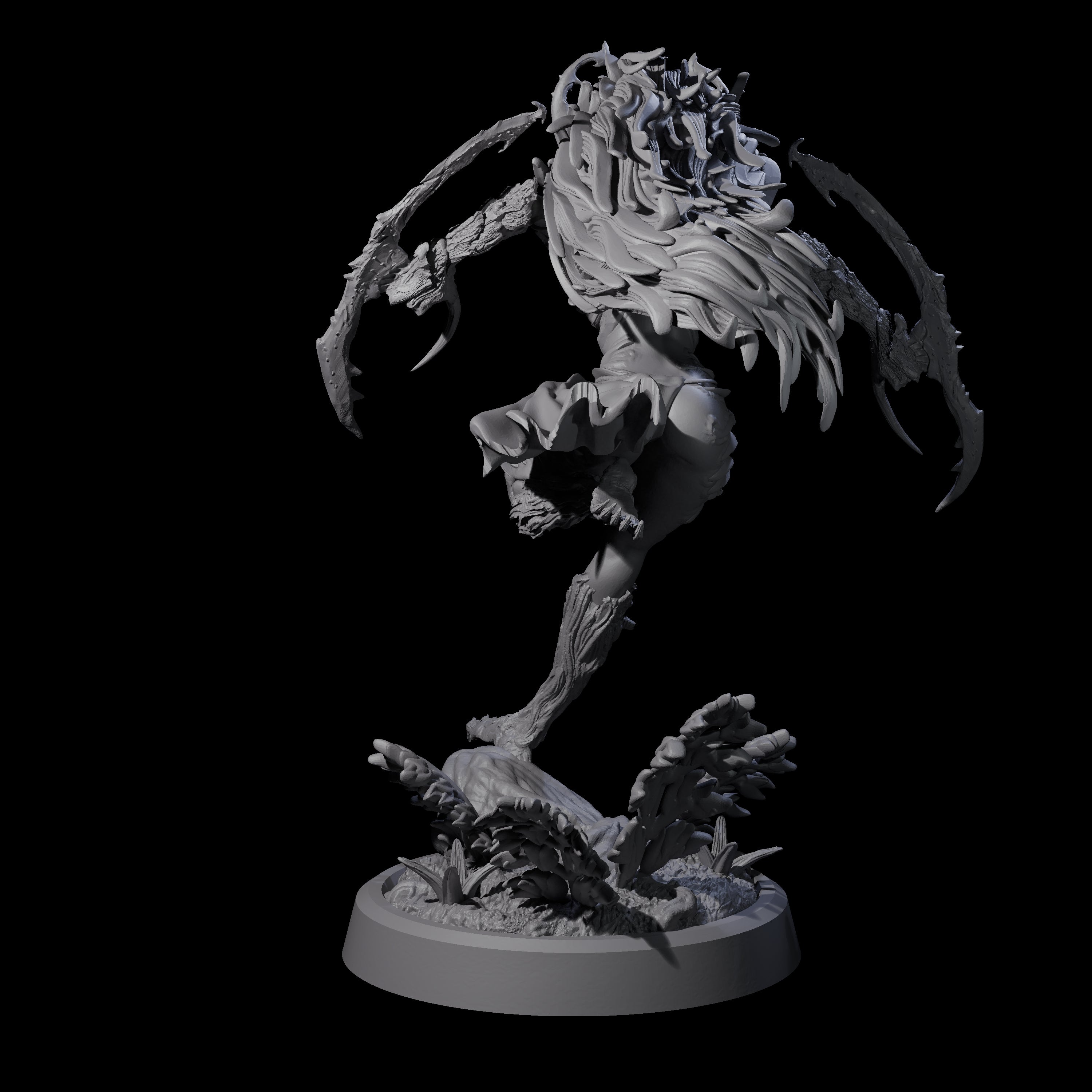 Forest Defending Dryad D Miniature for Dungeons and Dragons, Pathfinder or other TTRPGs