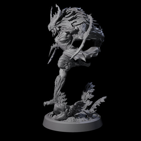 Forest Defending Dryad D Miniature for Dungeons and Dragons, Pathfinder or other TTRPGs
