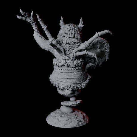 Forest Dohwar Shaman A Miniature for Dungeons and Dragons, Pathfinder or other TTRPGs