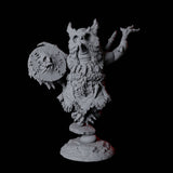Forest Dohwar Shaman A Miniature for Dungeons and Dragons, Pathfinder or other TTRPGs