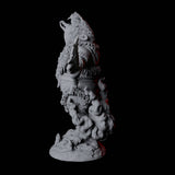 Forest Dohwar Shaman B Miniature for Dungeons and Dragons, Pathfinder or other TTRPGs