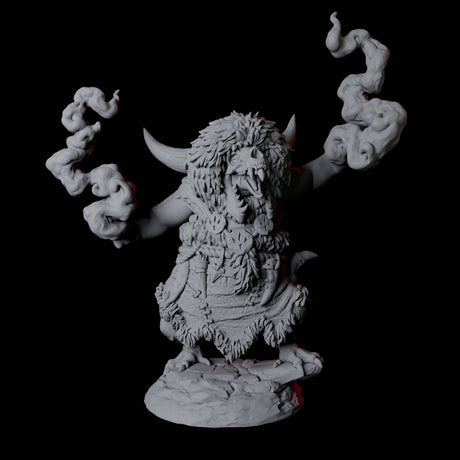 Forest Dohwar Shaman C Miniature for Dungeons and Dragons, Pathfinder or other TTRPGs