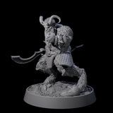Forest Guardian Satyr A Miniature for Dungeons and Dragons, Pathfinder or other TTRPGs