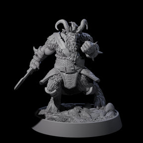 Forest Guardian Satyr A Miniature for Dungeons and Dragons, Pathfinder or other TTRPGs