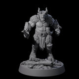 Forest Guardian Satyr B Miniature for Dungeons and Dragons, Pathfinder or other TTRPGs