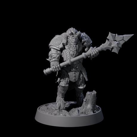 Forest Guardian Satyr C Miniature for Dungeons and Dragons, Pathfinder or other TTRPGs