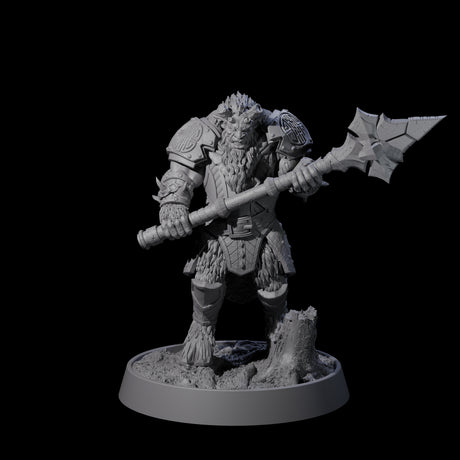 Forest Guardian Satyr C Miniature for Dungeons and Dragons, Pathfinder or other TTRPGs