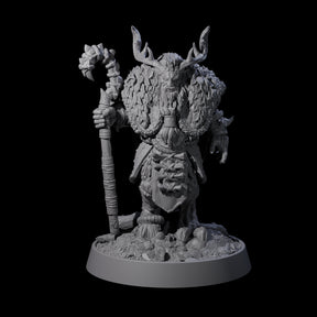 Forest Guardian Satyr D Miniature for Dungeons and Dragons, Pathfinder or other TTRPGs