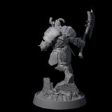 Forest Guardian Satyr F Miniature for Dungeons and Dragons, Pathfinder or other TTRPGs