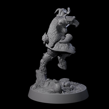 Forest Guardian Satyr H Miniature for Dungeons and Dragons, Pathfinder or other TTRPGs