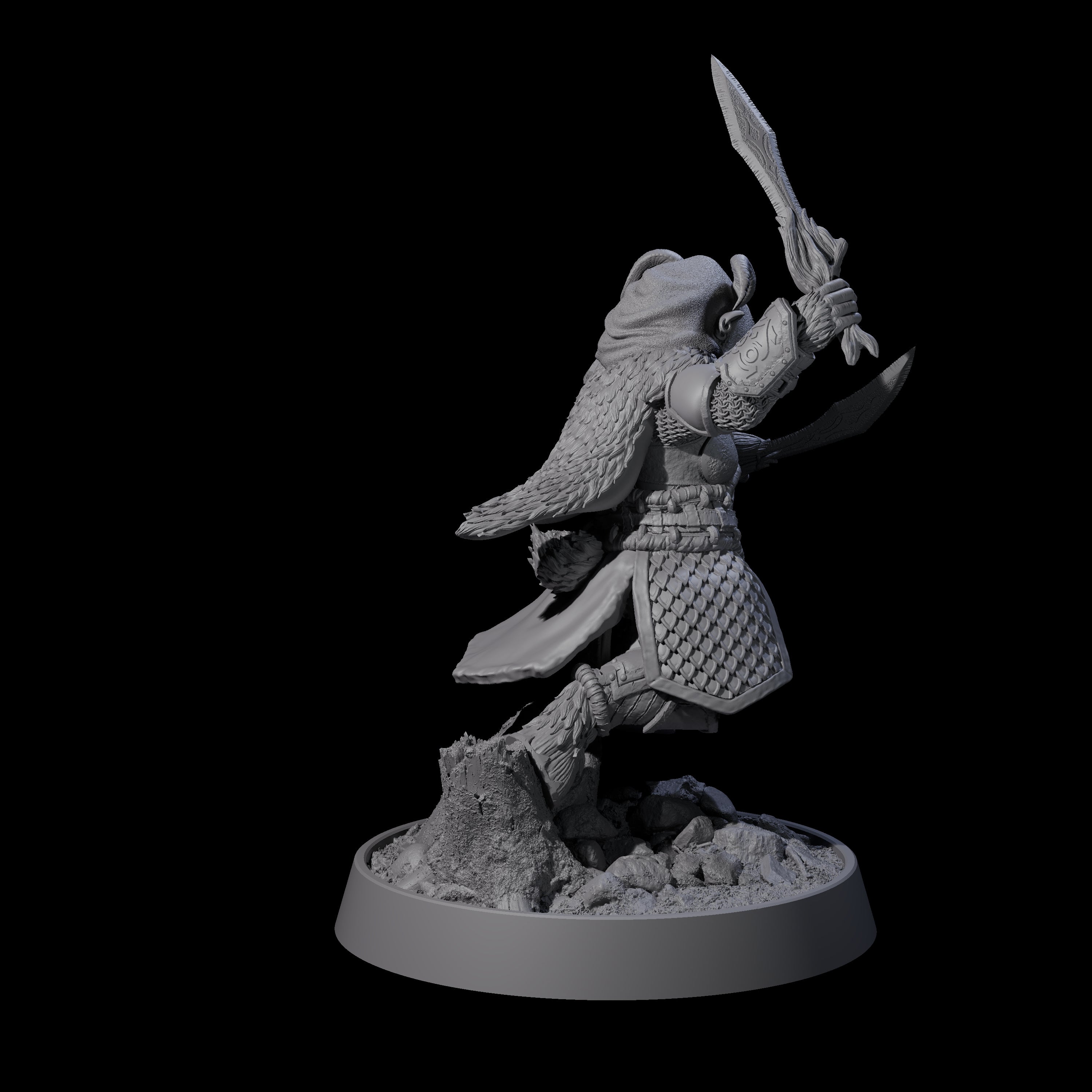 Forest Guardian Satyr I Miniature for Dungeons and Dragons, Pathfinder or other TTRPGs
