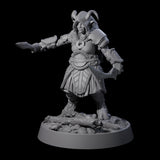 Forest Guardian Satyr J Miniature for Dungeons and Dragons, Pathfinder or other TTRPGs