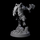 Forest Guardian Satyr K Miniature for Dungeons and Dragons, Pathfinder or other TTRPGs