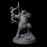 Forest Guardian Satyr N Miniature for Dungeons and Dragons, Pathfinder or other TTRPGs