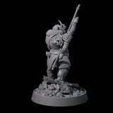 Forest Guardian Satyr N Miniature for Dungeons and Dragons, Pathfinder or other TTRPGs