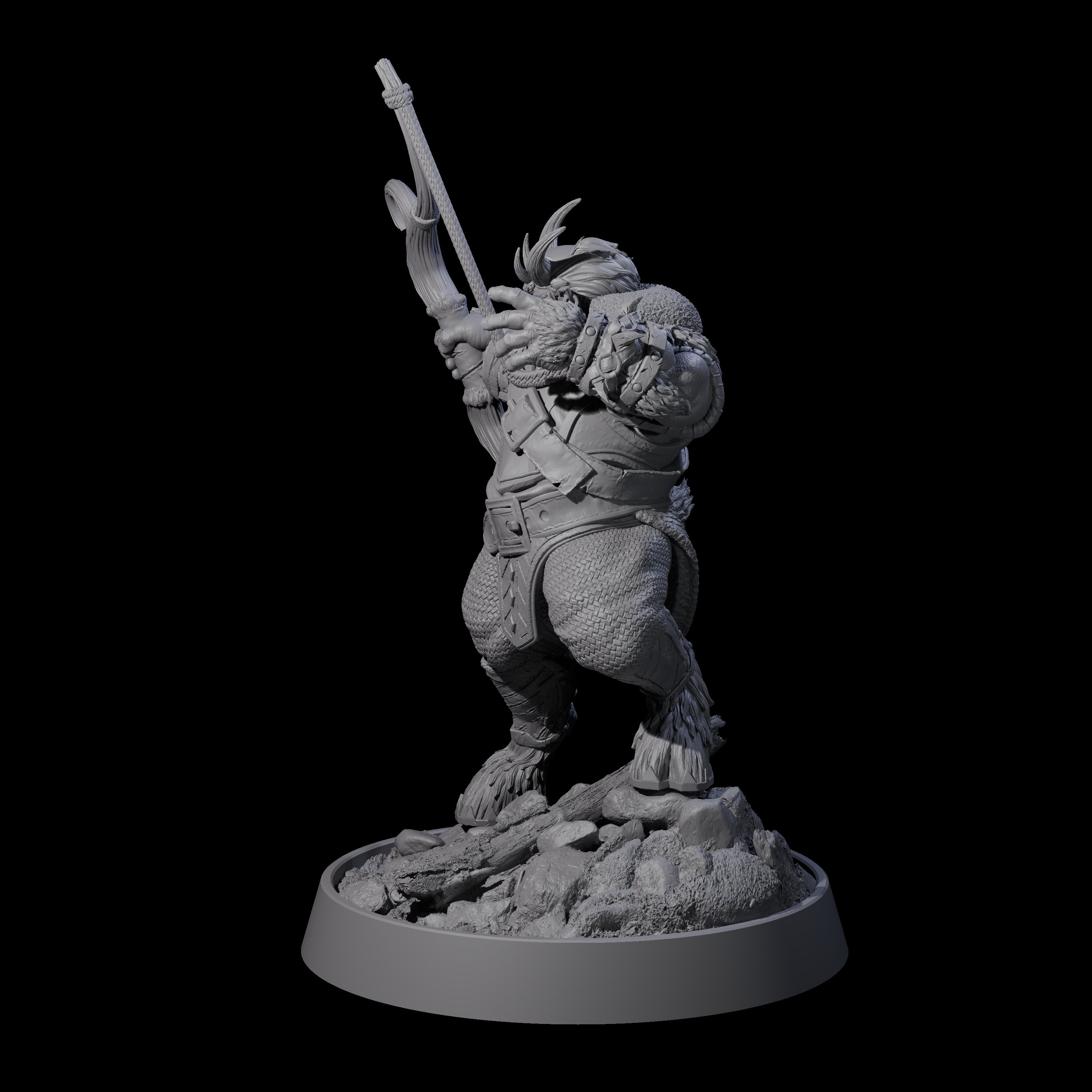Forest Guardian Satyr N Miniature for Dungeons and Dragons, Pathfinder or other TTRPGs