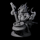 Forest Hag A Miniature for Dungeons and Dragons, Pathfinder or other TTRPGs