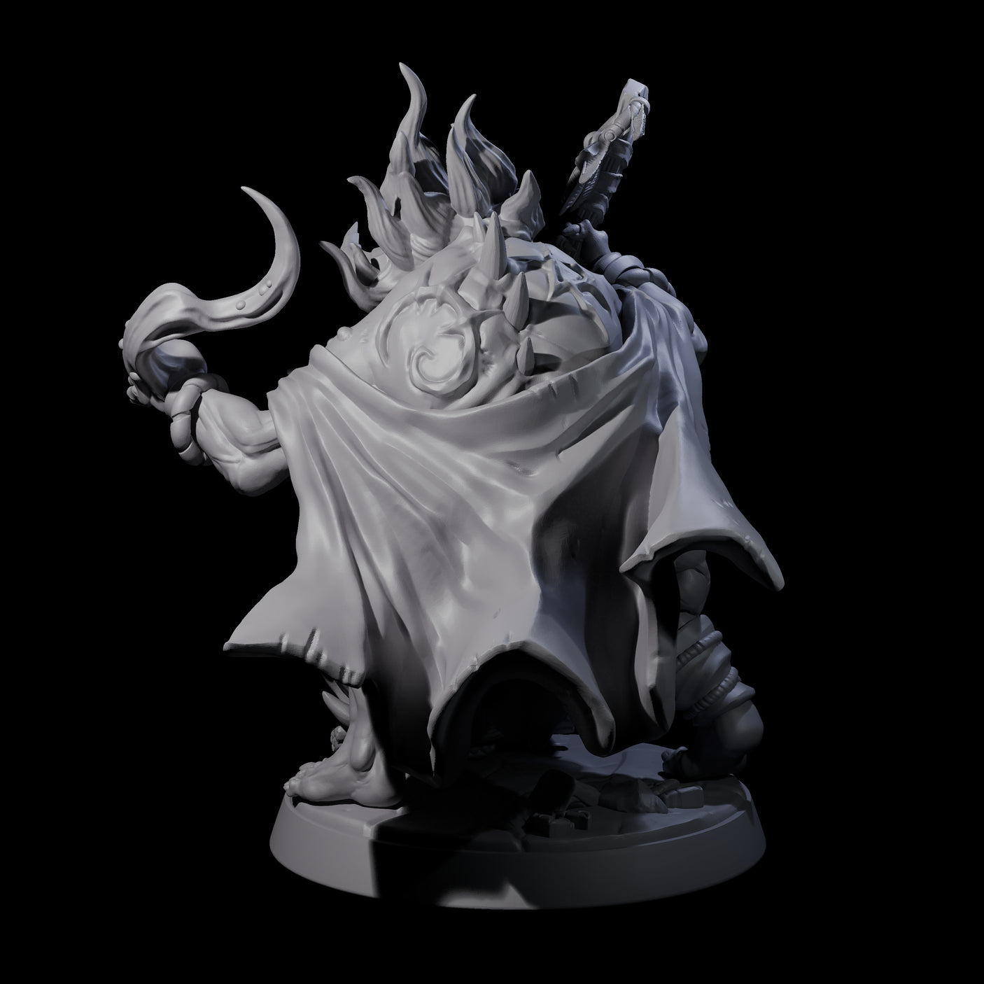 Forest Hag A Miniature for Dungeons and Dragons, Pathfinder or other TTRPGs