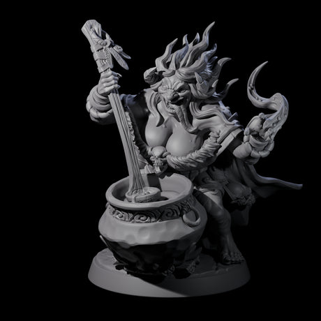 Forest Hag A Miniature for Dungeons and Dragons, Pathfinder or other TTRPGs