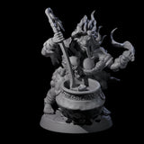 Forest Hag A Miniature for Dungeons and Dragons, Pathfinder or other TTRPGs