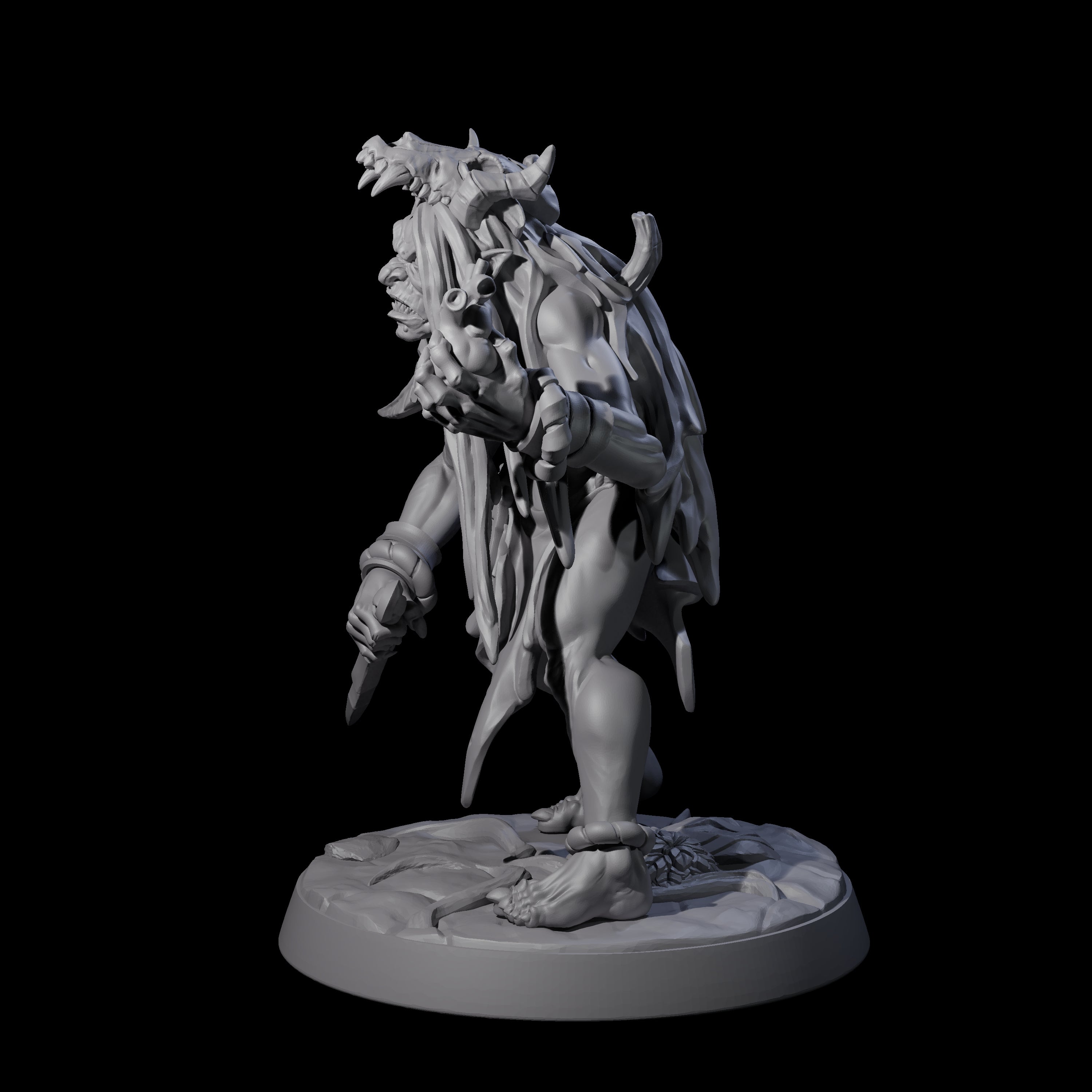 Forest Hag C Miniature for Dungeons and Dragons, Pathfinder or other TTRPGs