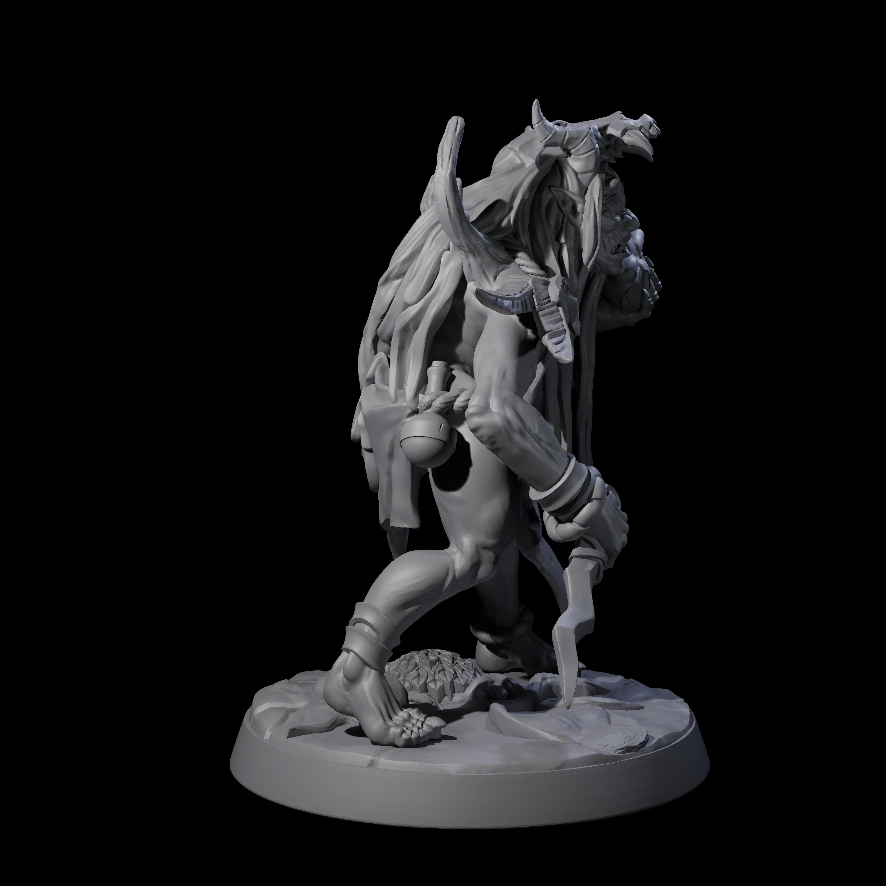 Forest Hag C Miniature for Dungeons and Dragons, Pathfinder or other TTRPGs