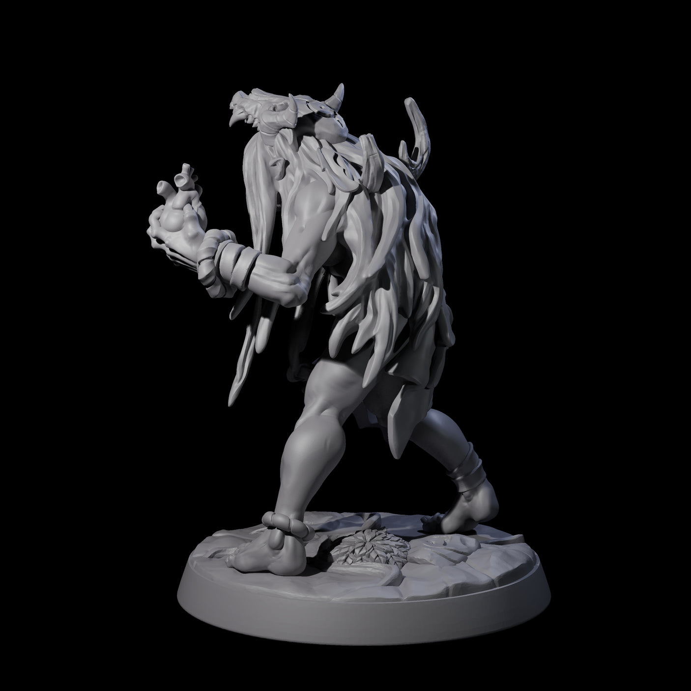 Forest Hag C Miniature for Dungeons and Dragons, Pathfinder or other TTRPGs
