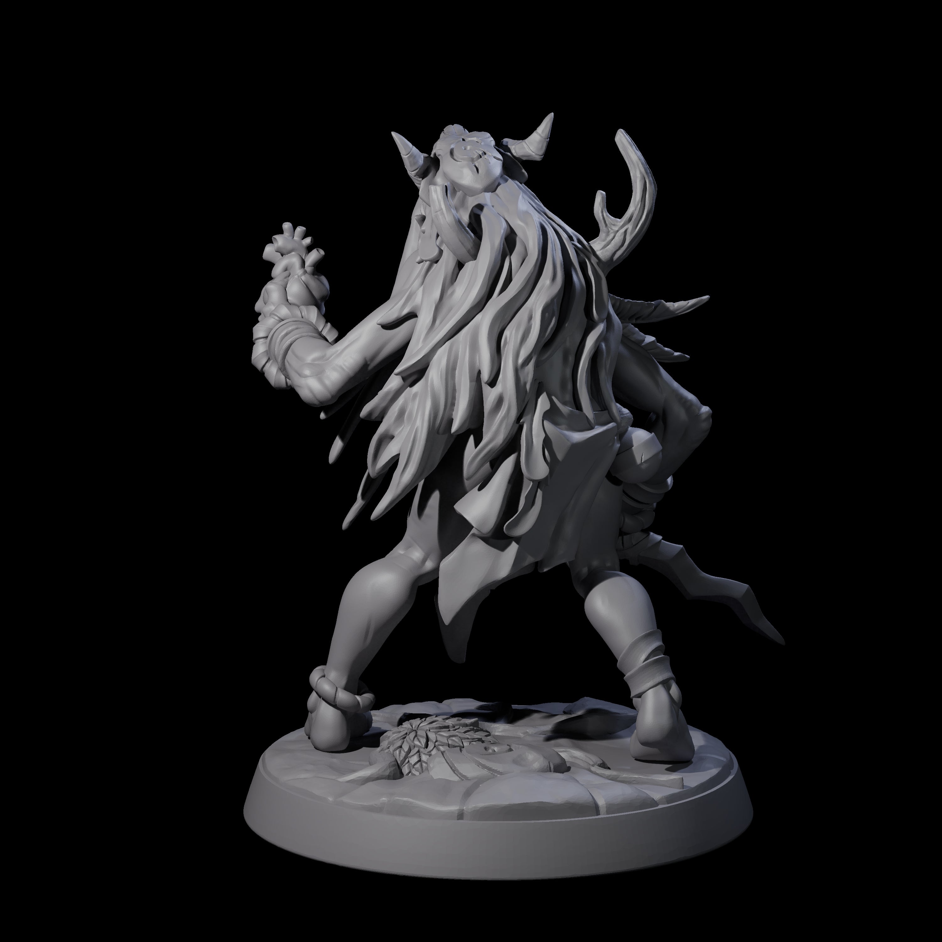 Forest Hag C Miniature for Dungeons and Dragons, Pathfinder or other TTRPGs