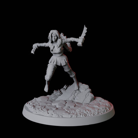Forest Princess Miniature for Dungeons and Dragons, Pathfinder or other TTRPGs